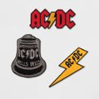 Junk Food Ac/dc Badges,