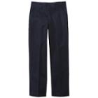 Dickies Boys' Classic Fit Flat Front Uniform Chino Pants - Dark Navy