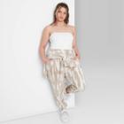 Women's Plus Size Cropped Tube Top - Wild Fable White