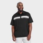 All In Motion Men's Chest Striped Polo Shirt - All In