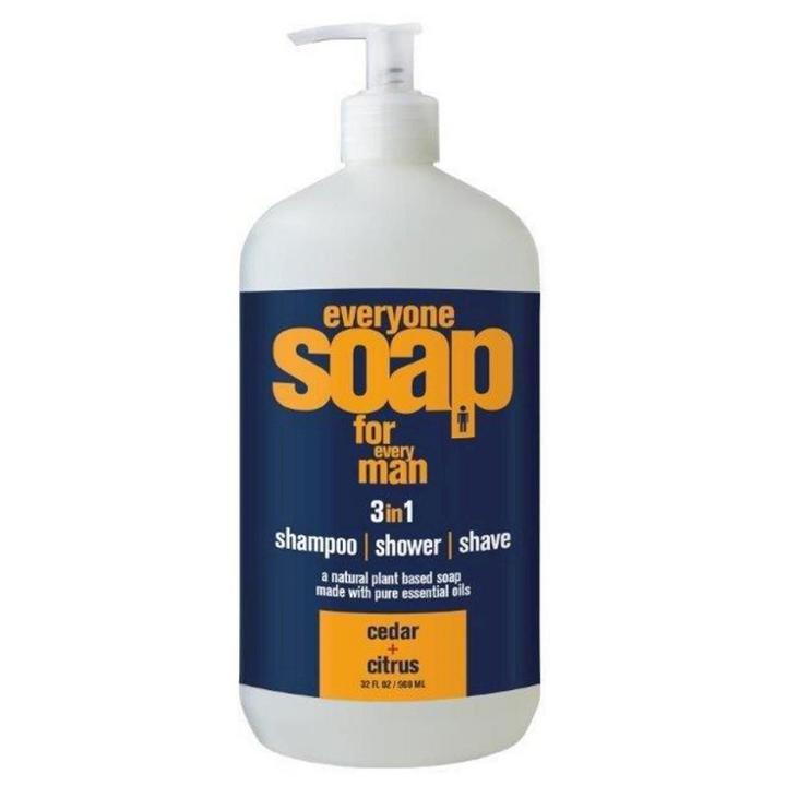 Eo Everyone Men Cedar & Citrus 3-in-1 Soap