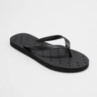 3pk M Shower Shoes Black - Room Essentials