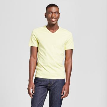 Men's Slim Fit Short Sleeve V-neck T-shirt - Goodfellow & Co