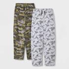 Boys' 2pk Pajama Pants - Cat & Jack Green