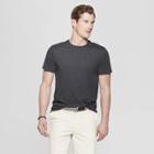 Men's Regular Fit Short Sleeve Lyndale Crew T-shirt - Goodfellow & Co Railroad Gray