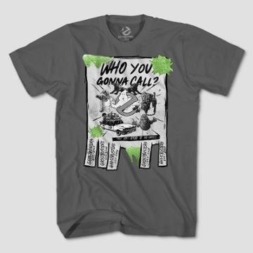 Boys' Ghostbusters Short Sleeve T-shirt - Charcoal