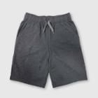 Boys' Knit Pull-on Shorts - Cat & Jack Charcoal