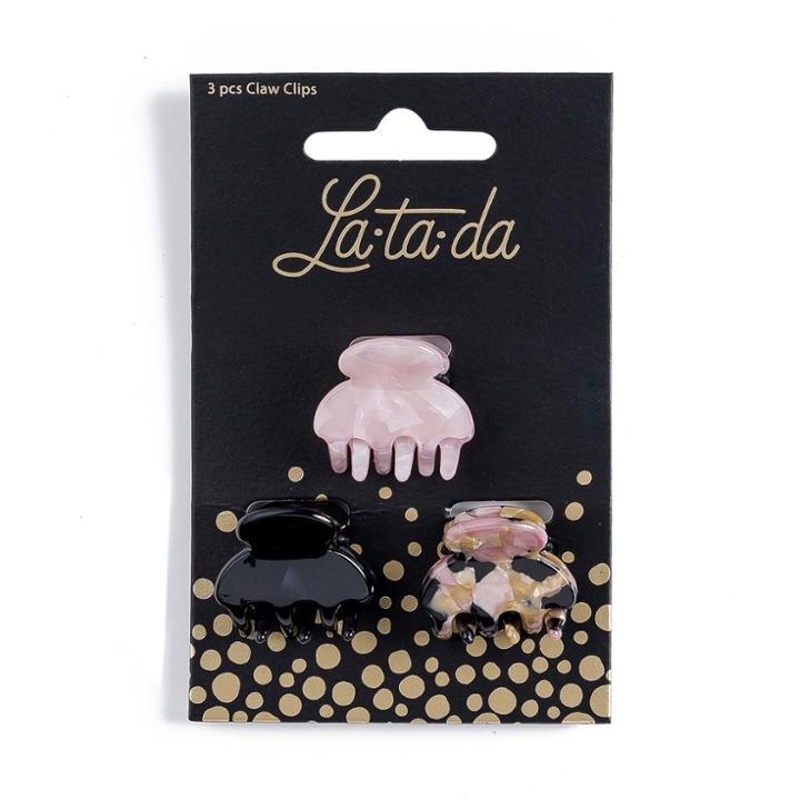 La-ta-da Tiny Claw Clips - 3pc, Kids Unisex,