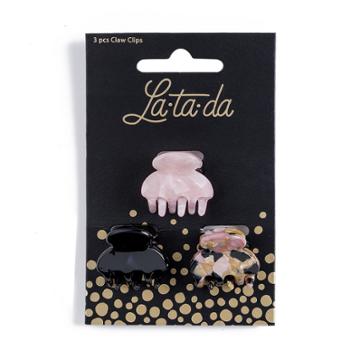 La-ta-da Tiny Claw Clips - 3pc, Kids Unisex,