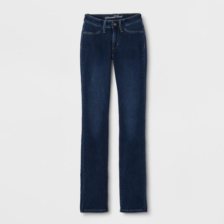 Women's Adaptive High-rise Straight Leg Jeans - Universal Thread Dark Wash