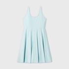 Women's Plus Size Sleeveless A-line Dress - A New Day Aqua 1x, Women's, Size: