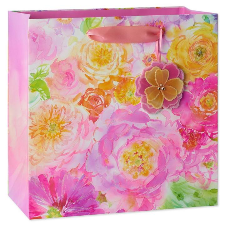 Papyrus Floral Paradise Mother's Day Large Gift Bag,