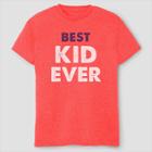 Fifth Sun Petitetoddler Boys' Best Kid Ever Short Sleeve Graphic T-shirt - Red 2t, Kids Unisex