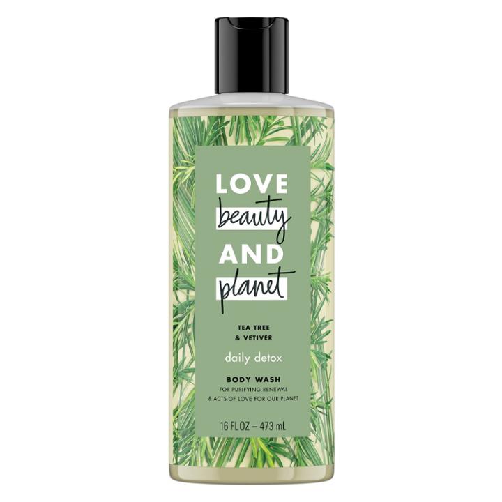 Love Beauty & Planet Love Beauty And Planet Tea Tree And Vetiver Body Wash