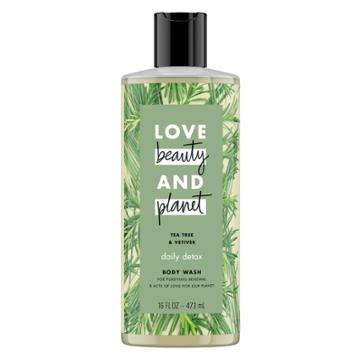 Love Beauty & Planet Love Beauty And Planet Tea Tree And Vetiver Body Wash