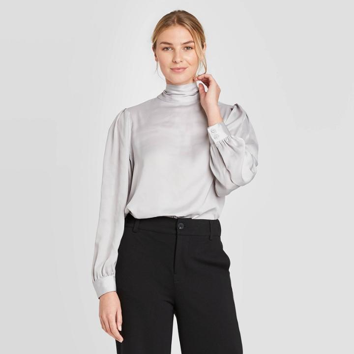 Women's Balloon Long Sleeve Blouse - Prologue