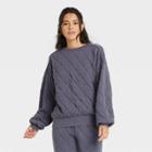 Women's Quilted Sweatshirt - Universal Thread Purple