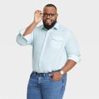 Men's Big & Tall Long Sleeve Button-down Shirt - Goodfellow & Co