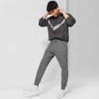 Men's Mid-rise Knit Cargo Jogger Pants - Original Use Quill Gray