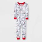 Disney Baby Boys' 101 Dalmatians Snug Fit Union Suit - White