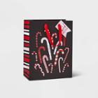 Large Candy Cane Cub Gift Bag - Wondershop