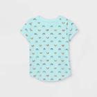 Girls' Printed Short Sleeve T-shirt - Cat & Jack Mint