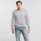 Men's Hanes Premium Fleece Sweatshirt With Fresh Iq - Gray