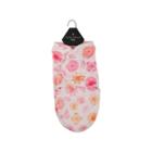 Laura Ashley Single Swaddle Wrap - Leafy Floral Print Pink