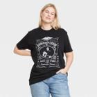 Merch Traffic Women's Johnny Cash Plus Size King Of Fire Short Sleeve Graphic T-shirt - Black