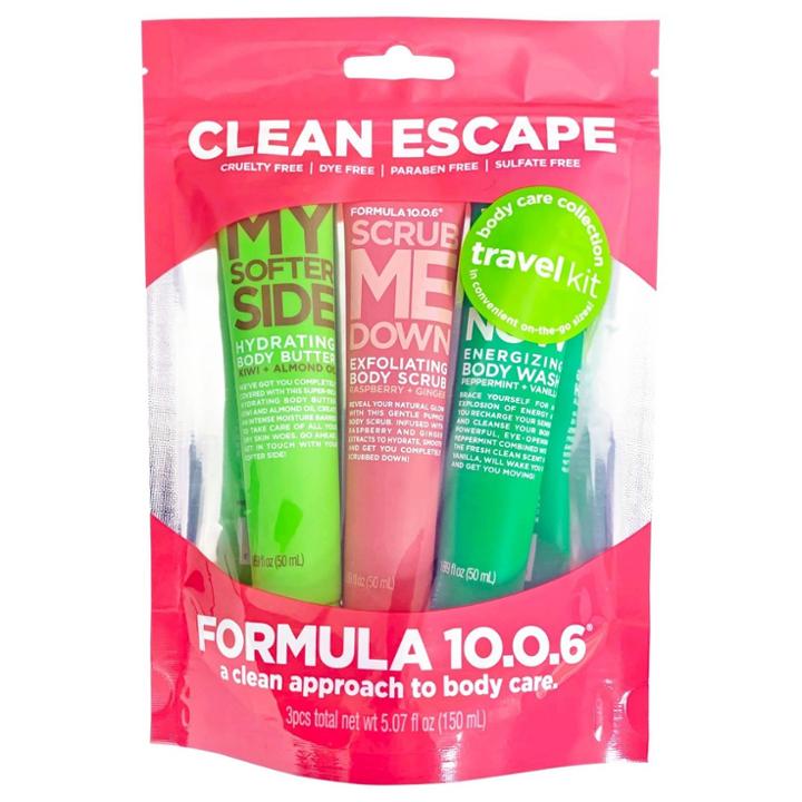 Formula 10.0.6 Clean Escape Bath And Body Collection