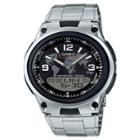 Casio Men's Performance Stainless Steel Wristwatch - Silver,
