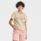 Women's Disney Winnie The Pooh & Friends Short Sleeve Graphic T-shirt - Beige