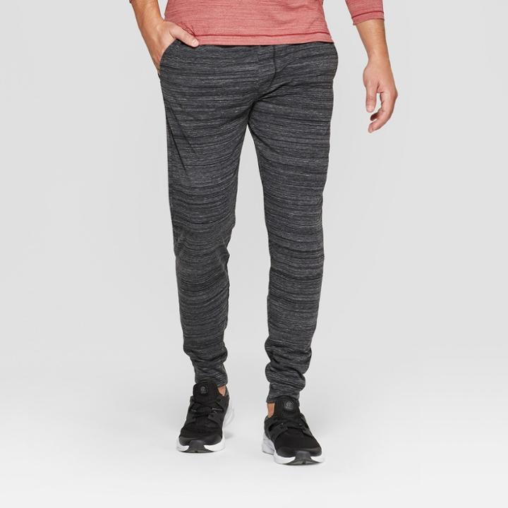 Men's Soft Touch Jogger Pants - C9 Champion Black Heather S, Size: Small, Black Grey