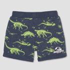 Toddler Boys' Jurassic World Printed Jogger Shots - Navy