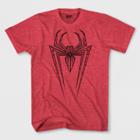 Marvel Boys' Spider-man Short Sleeve T-shirt - Red Heather