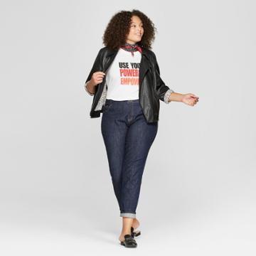 Women's Plus Size Skinny Jeans - A New Day + Vital Voices - Indigo