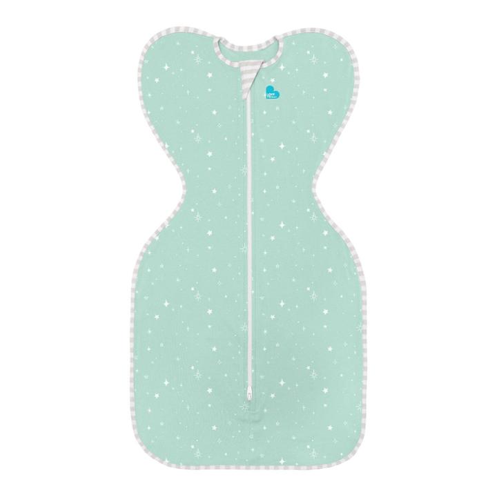 Love To Dream Swaddle Wrap Adaptive Up Lite 0.2 Tog - Mint Stars -