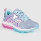Girls' S Sport By Skechers Jalisa Zig Zag Print Lace-up Apparel Sneakers - Periwinkle Blue