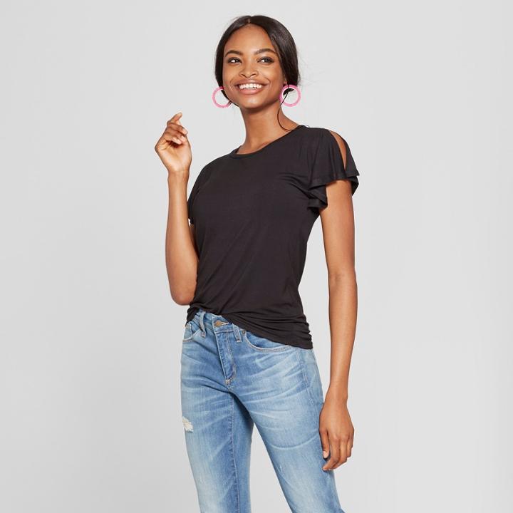 Women's Short Sleeve T-shirt - Soul Cake (juniors') Black