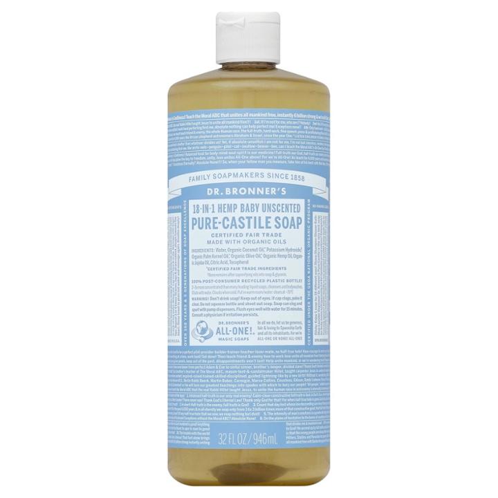 Target Dr. Bronner's Unscented Baby-mild Pure Castile