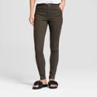 Women's Skinny Utility Chino Pants - A New Day Green
