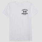 Hybrid Apparel Men's Sunrise Lake Short Sleeve Graphic T-shirt - Sour Cream
