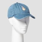 Netflix Women's To All The Boys 3 Hand & Heart Baseball Hat - Blue