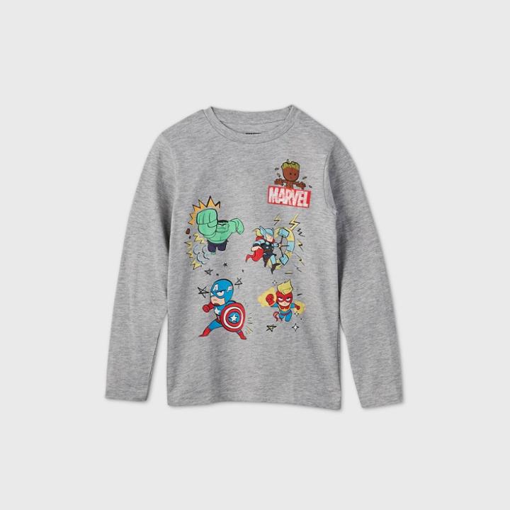 Boys' Marvel Graphic T-shirt - Gray