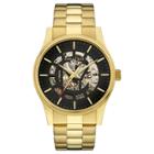 Caravelle New York By Bulova Men's Automatic Gold-tone Stainless Steel Bracelet Watch