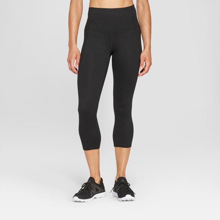 Women's Studio High-waisted Capri Leggings 20 - C9 Champion Black S,