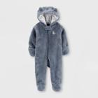 Baby Boys' Raccoon Pram Overcoat Jacket - Just One You Made By Carter's Gray Newborn, Boy's