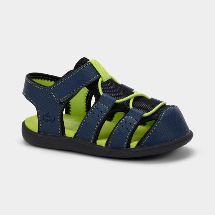 Toddler See Kai Run Basics Spencer Sandals - Navy