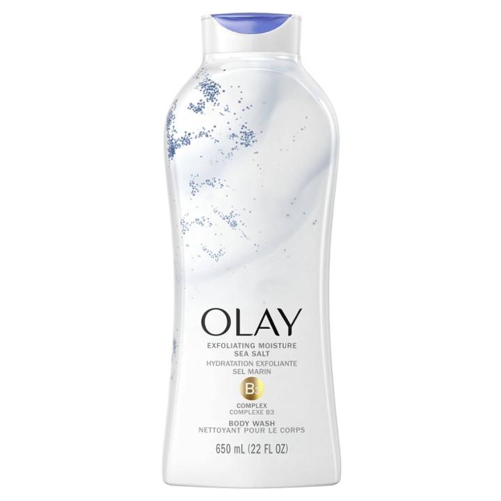 Olay Exfoliating Body Wash With Sea Salts