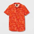 Boys' Short Sleeve Adventure Shirt - All In Motion Orange